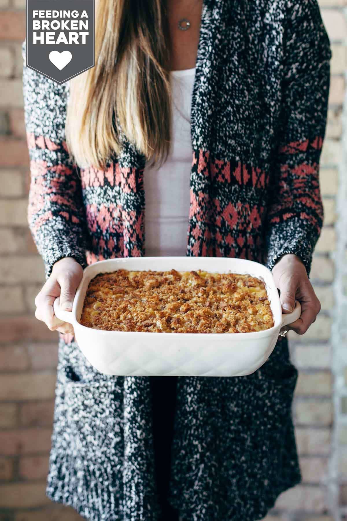 Baked Mac and Cheese - simple ingredients, OMG mac and cheese vibes. perfect comfort food! | pinchofyum.com