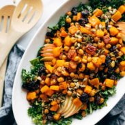 Squash salad in a bowl.