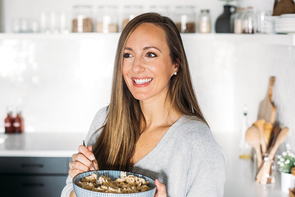 Lindsay in the kitchen